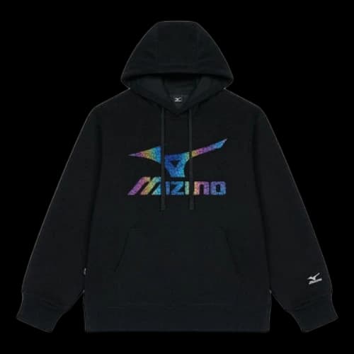 Mizuno Logo Graphic Hoodie 'Black'