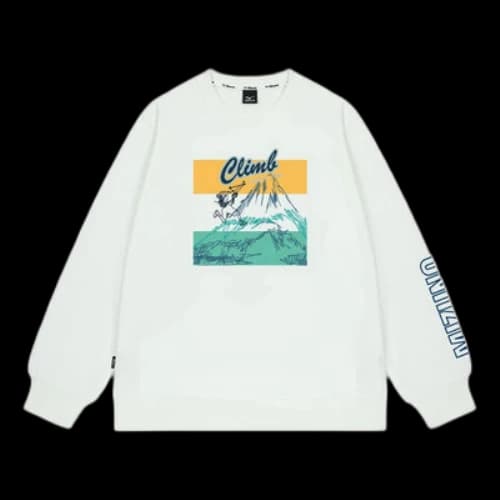 Mizuno Casual Graphic Sweater 'White'