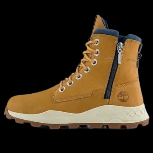 Timberland Brooklyn Side Zip Wide-Fit Boot 'Wheat Nubuck'