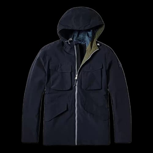 Timberland Casual hooded Jacket Blue