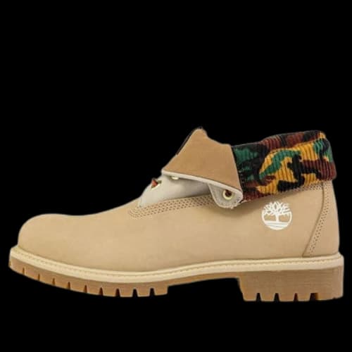 Timberland Roll Top Boots Basic 'Beige Camouflage'