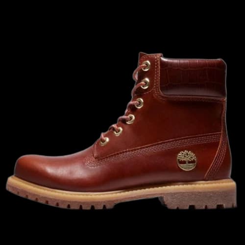 Timberland Safari Crocodile 6 Inch Waterproof Boot 'Red Brown' (Women's)