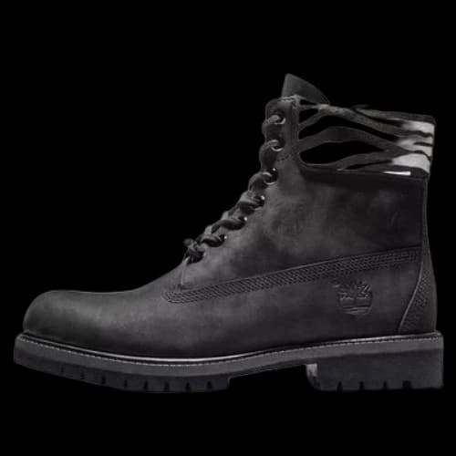 Timberland Safari Zebra 6 Inch Waterproof Boot 'Black'