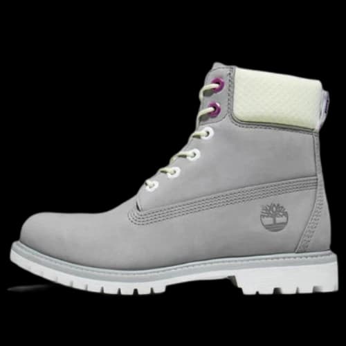 Timberland Premium 6 Inch Waterproof Boot 'Grey Nubuck' (Women's)