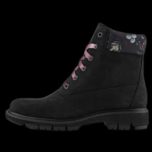 Timberland Lucia Way 6 Inch Charm Waterproof Boot 'Black Nubuck' (Women's)