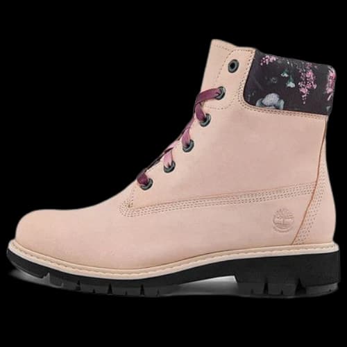 Timberland Lucia Way 6 Inch Charm Waterproof Boot 'Light Pink Nubuck' (Women's)
