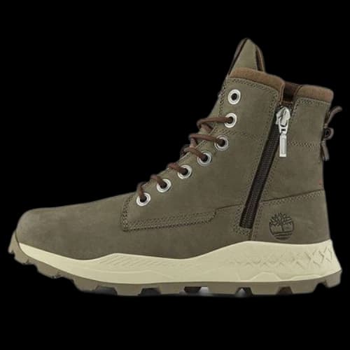 Timberland Brooklyn Side Zip Wide Fit Boots 'Dark Brown'