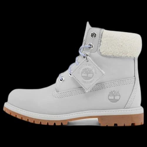 Timberland Premium 6 Inch Waterproof Boot 'Light Grey Nubuck' (Women's)