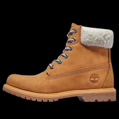 Timberland Premium 6 Inch Waterproof Boot 'Wheat Nubuck and Blue' (Women's)