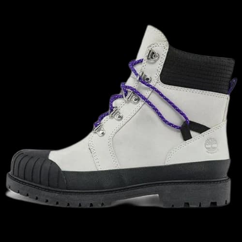 Timberland Heritage Rubber Toe 6 Inch Hiking Boot 'White' (Women's)