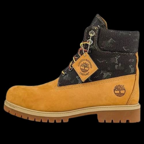 Timberland Heritage 6 Inch Boot 'Wheat Nubuck with Camo'