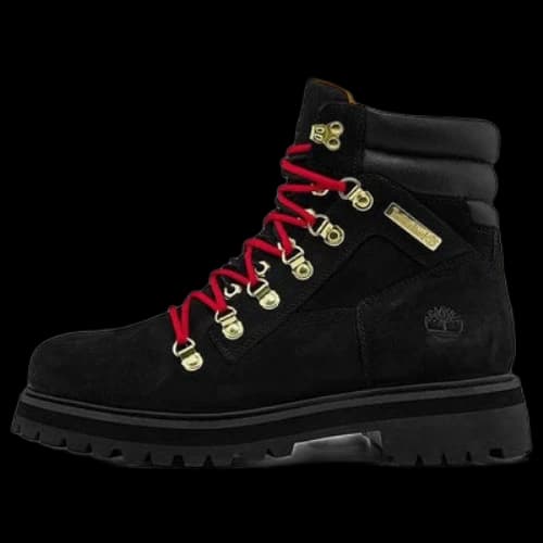Timberland 6 Inch Premium Vibram Waterproof Boots 'Black Nubuck'