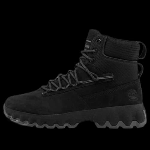 Timberland Greenstride Edge Waterproof Wide Fit Boots 'Black Nubuck'