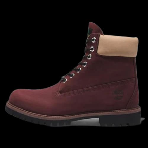 Timberland 6 Inch Premium Waterproof Boots 'Burgundy Nubuck'
