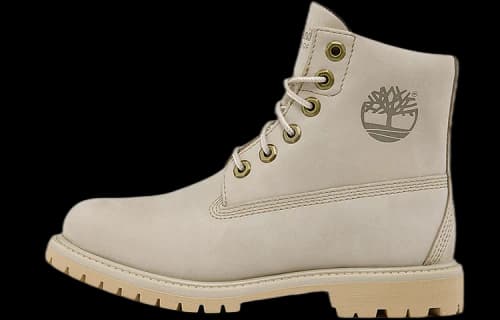 Timberland Paninara Collarless 6 Inch Wide Fit Waterproof Boots 'Light Grey Nubuck' (Women's)