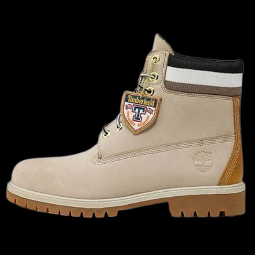 Timberland 6 Inch Heritage Cupsole Boots 'Beige Nubuck with Black'
