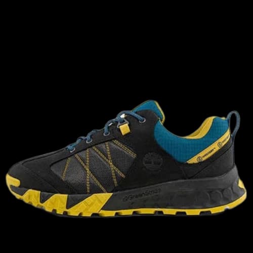 Timberland Trailquest Waterproof Mid Boots 'Black and Yellow'