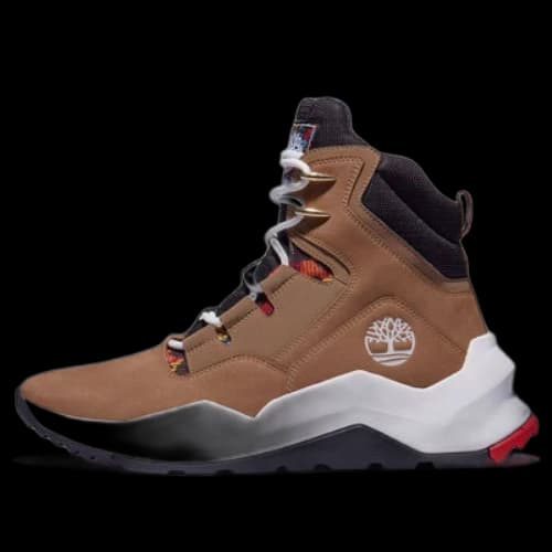Timberland Madbury Side Zip Sneaker Boots 'Brown Nubuck'
