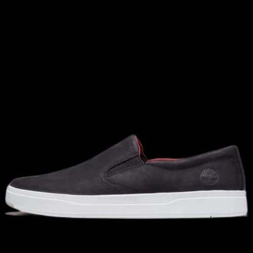 Timberland Davis Square Slip-Ons 'Black Nubuck'
