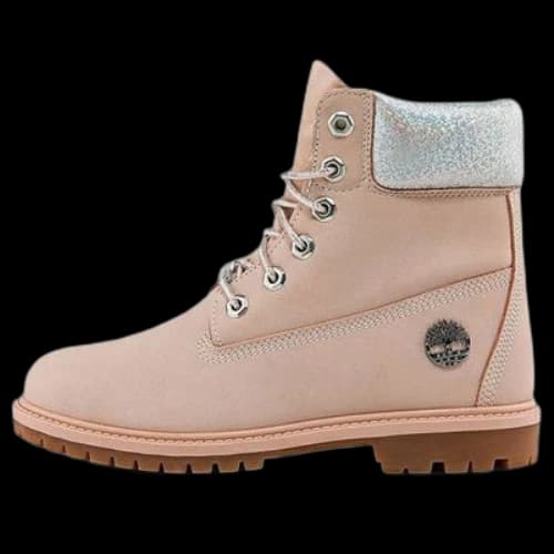 Timberland Heritage 6 Inch Waterproof Boots 'Light Pink Nubuck' (Women's)