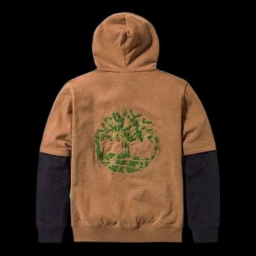 Timberland All Gender Embroidered Tree Hoodie 'Brown'