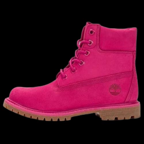 Timberland 50th Anniversary Edition Premium 6 Inch Waterproof Boot 'Dark Pink Nubuck' (Women's)