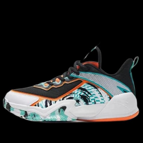 (GS) ANTA Basketball Shoes 'White Black Blue'