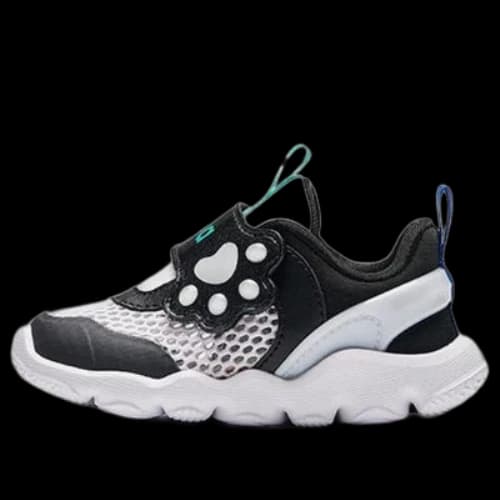 (TD) ANTA Baby Walking Shoes 'White Black Teal'