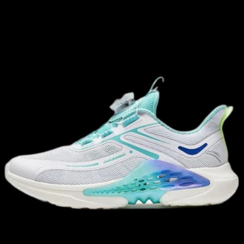 (GS) ANTA Running Series Sneakers 'White Teal Blue'