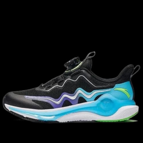 (GS) ANTA Running Series Sneakers 'Black Blue'