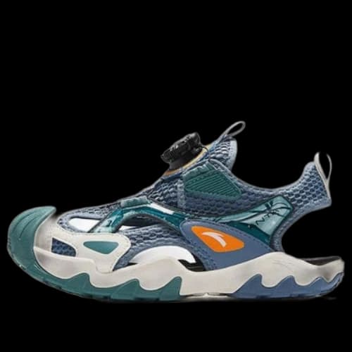 (GS) ANTA Outdoor Sandals 'Green Blue White'