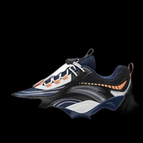 (GS) ANTA Running Series Sneakers 'Blue Black White'