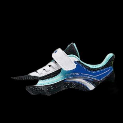 (PS) ANTA Running Series Sneakers 'Black Green Mesh'