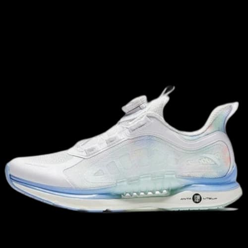 (GS) ANTA Running Series Sneakers 'White blue Green'