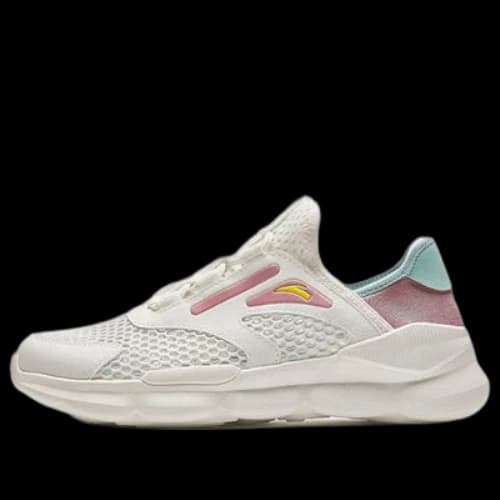 (GS) ANTA Running Shoes 'White Green Pink'