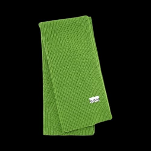 GANNI Scarf 'Green'