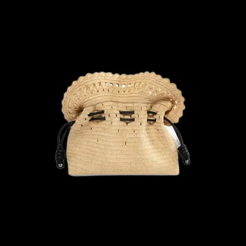 Loewe Medium Flamenco Clutch 'Natural'