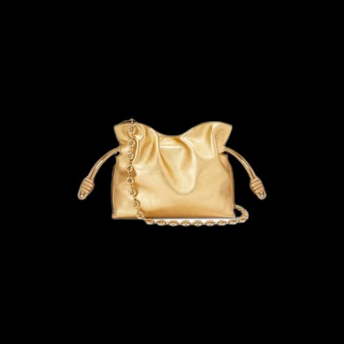 Loewe Flamenco Clutch Mini Bag 'Gold'