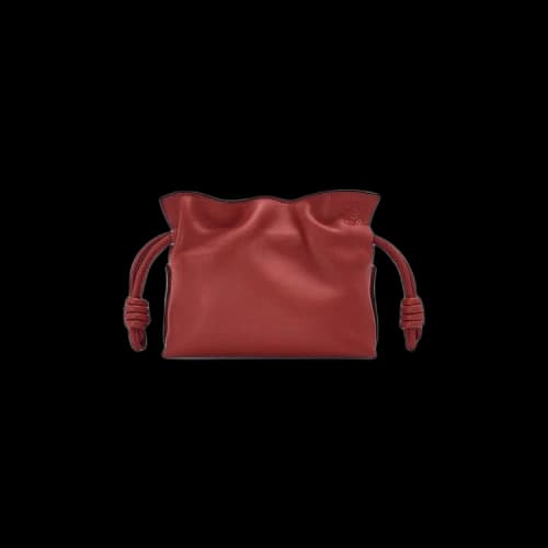 Loewe Flamenco Clutch Nano 'Burnt Red'
