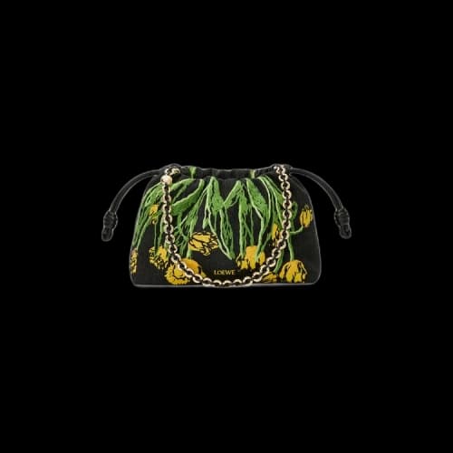 Loewe Medium Flamenco Purse 'Black'