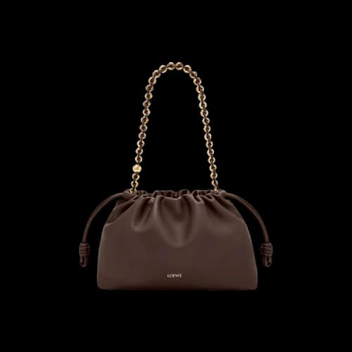 Loewe Flamenco Purse 'Dark Brownie'
