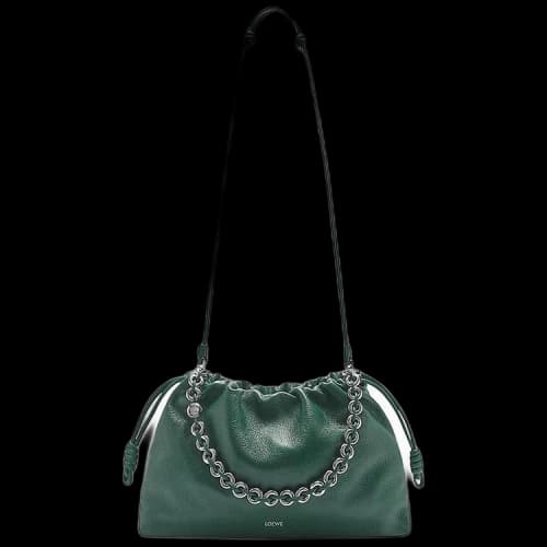 Loewe Flamenco Purse 'Evergreen'