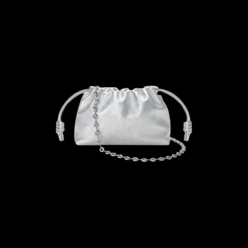 Loewe Flamenco Purse Mini 'Silver'