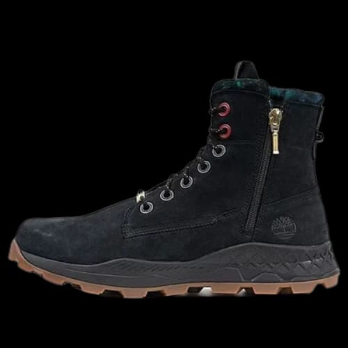 Timberland Brooklyn Side Zip Boots 'Black Nubuck'