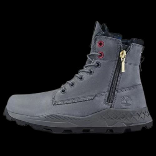 Timberland Brooklyn Side Zip Boots 'Medium Grey Nubuck'