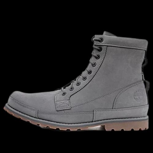 Timberland Earthkeeper Original Leather 6 Inch Wide Fit Boots 'Dark Grey Nubuck'