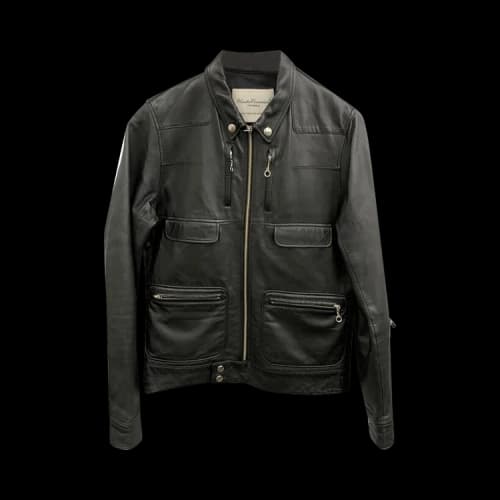 Undercover Summer Madness Leather Jacket 'Black'
