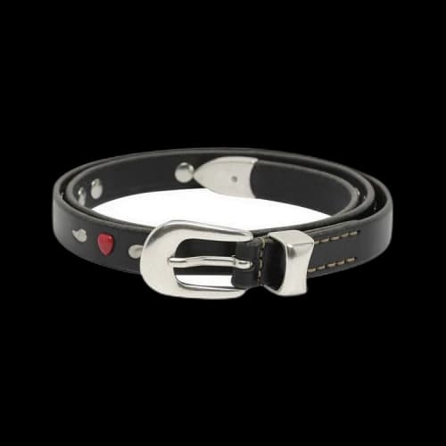 Our Legacy Love And Tears Leather Belt 'Black'