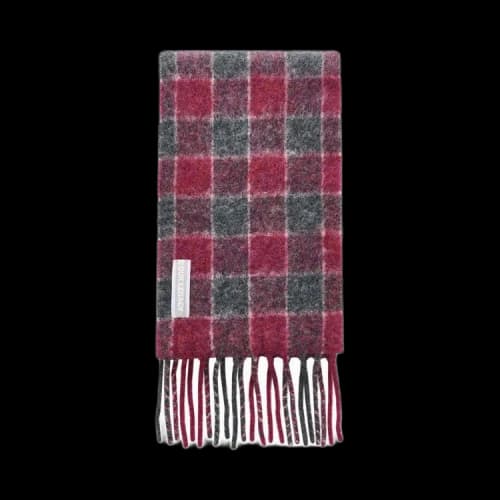 Our Legacy Estate Scarf 'Grey/Red'
