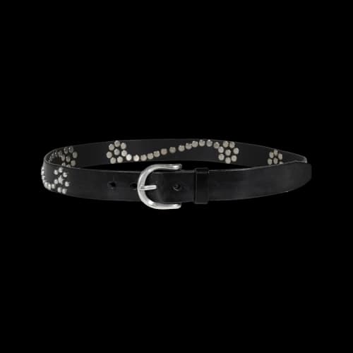 Our Legacy Star Fall Belt Black